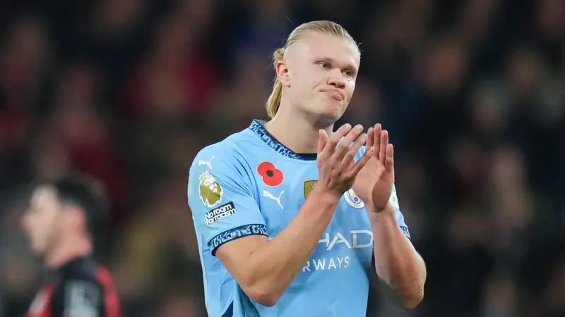 Erling Haaland Dituduh ‘Biasa-Biasa Saja’ di Tengah Krisis Manchester City