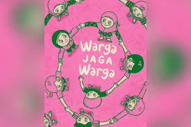 Brave Pink Hero Green jaga warga