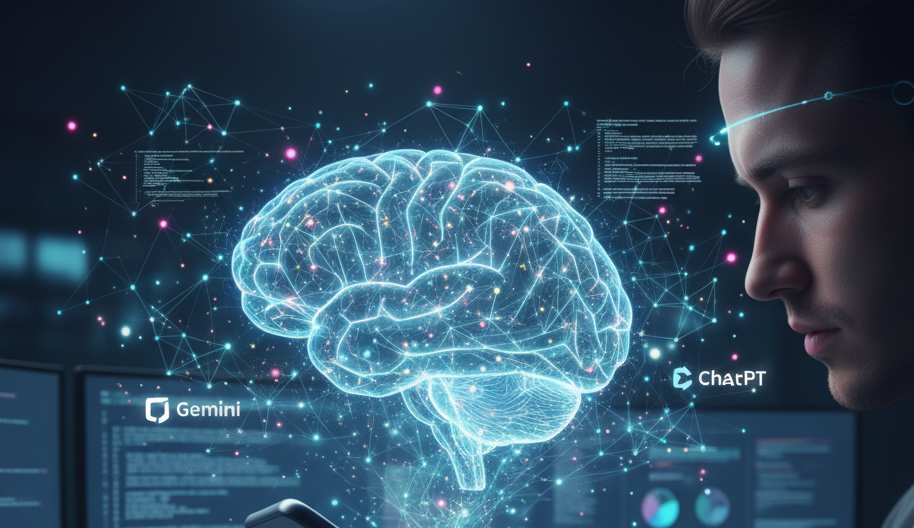 Otak Kedua di Saku Kita: Sejauh Mana AI Generatif (ChatGPT, Gemini, dll.) Sebenarnya Mengubah 3 Cara Kita Kerja dan Belajar?