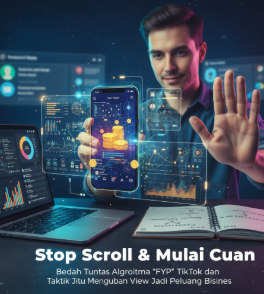 Stop Scroll Mulai Cuan: Bedah Tuntas Algoritma ‘FYP’ TikTok dan 8 Taktik Jitu Mengubah View Jadi Peluang Bisnis