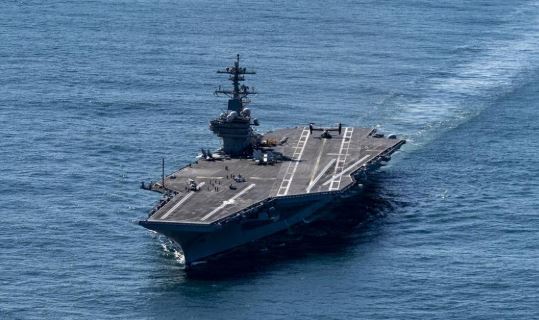 USS George H.W Bush Tiba di Teluk, AS Kirim Sinyal Keras ke Iran
